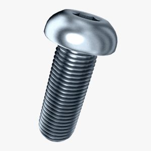 button head screw