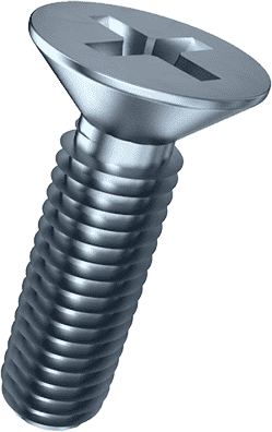 Tornillo de Cabeza Plana con Drive Phillips